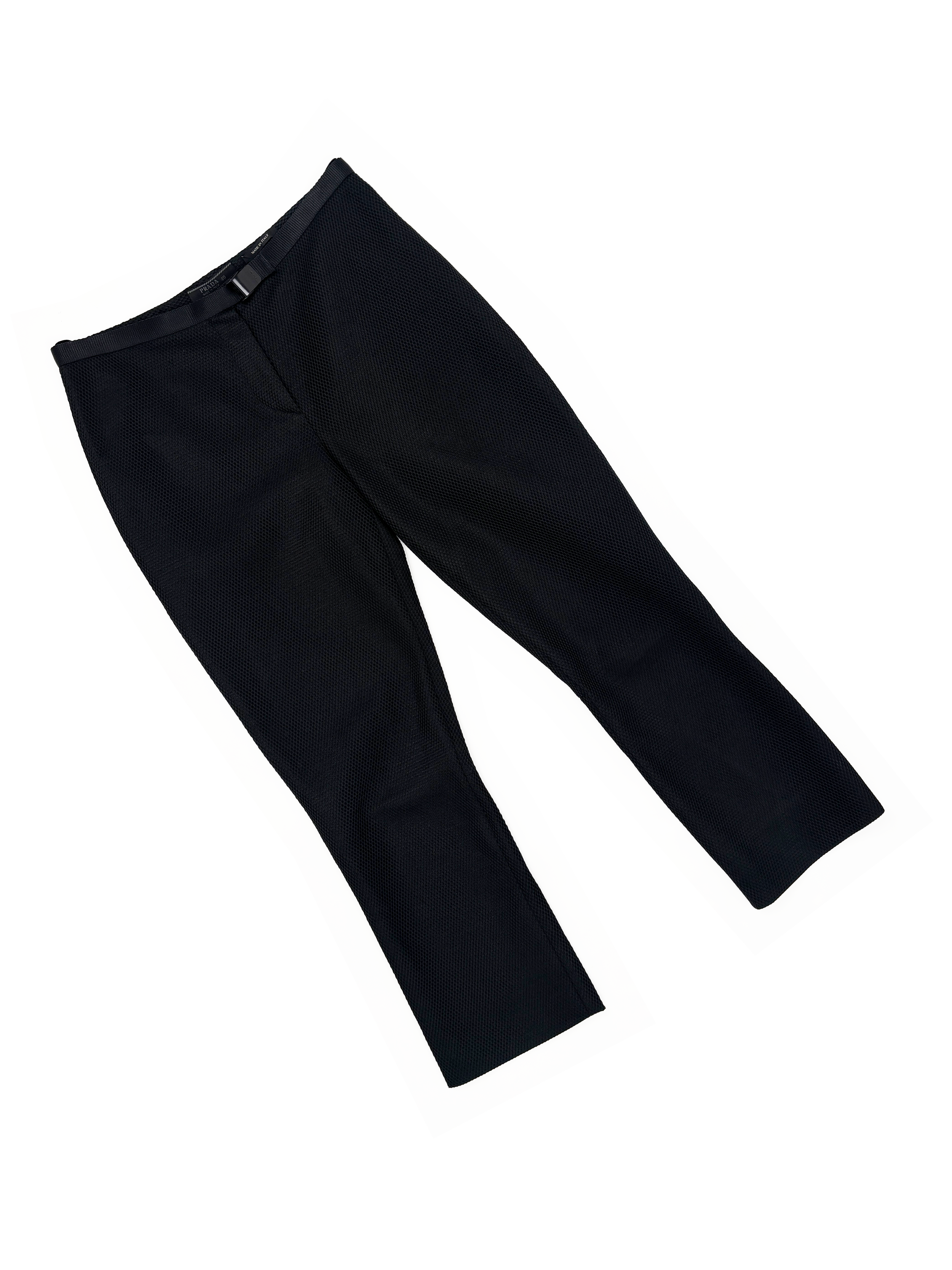 Prada 90s mesh capri pants