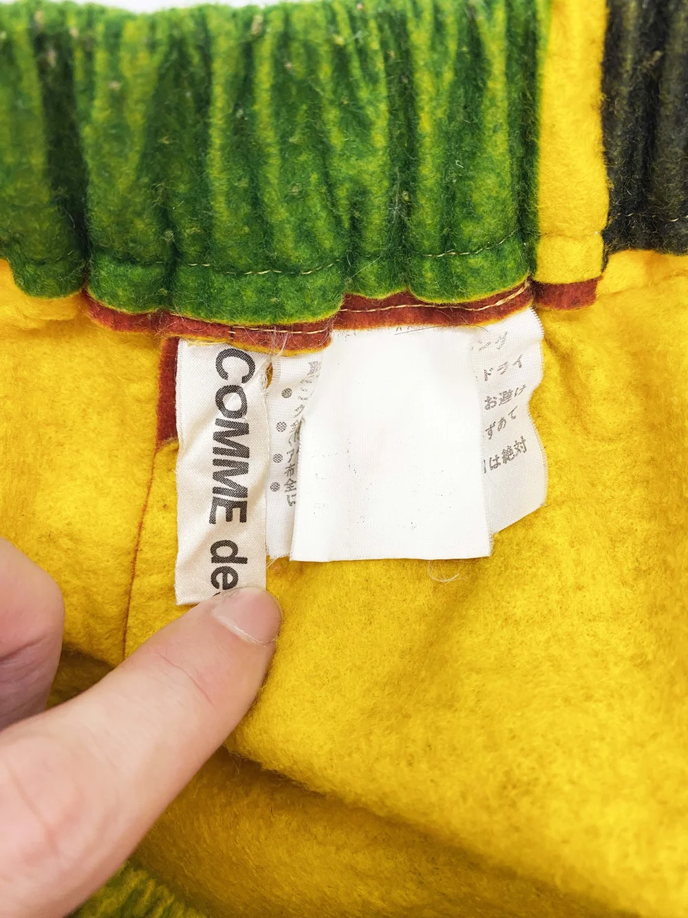 Comme des Garcons S/S 1996 felted balloon shorts — JAMES VELORIA