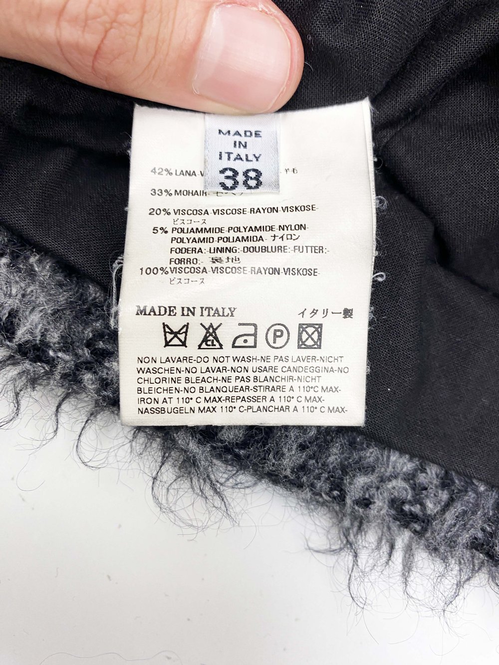 Maison Martin Margiela F/W 2006 faux fur jacket — JAMES VELORIA