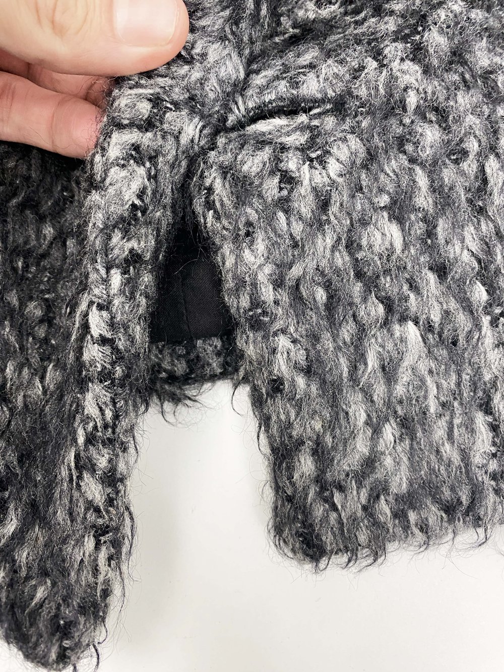 Maison Martin Margiela F/W 2006 faux fur jacket — JAMES VELORIA Maison Martin Margiela F/W 2006 faux fur jacket — JAMES VELORIA