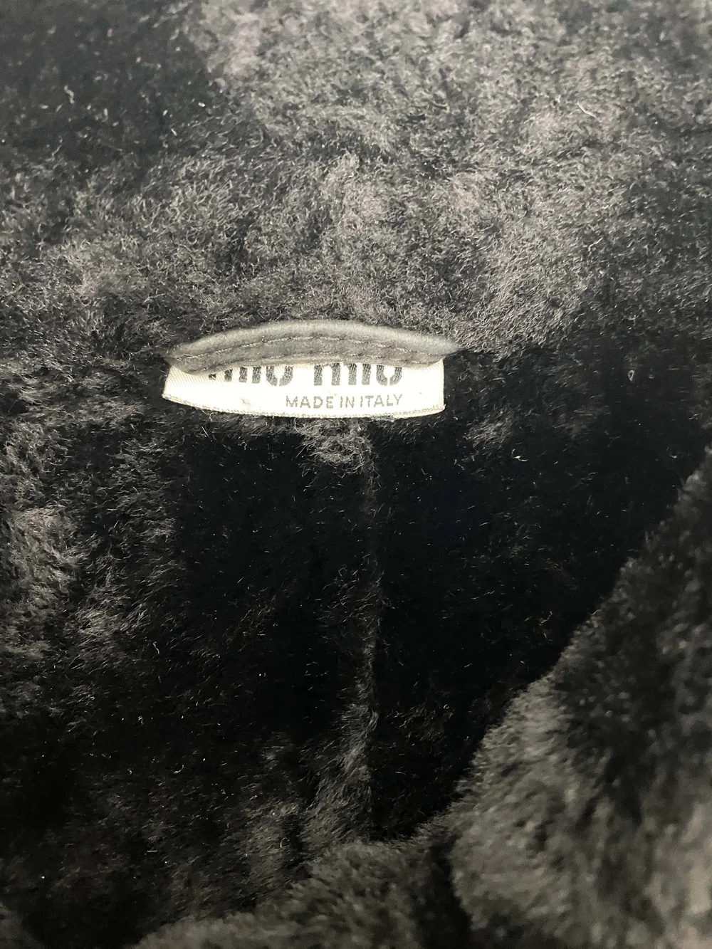Miu Miu F/W 2006 shearling coat — JAMES VELORIA