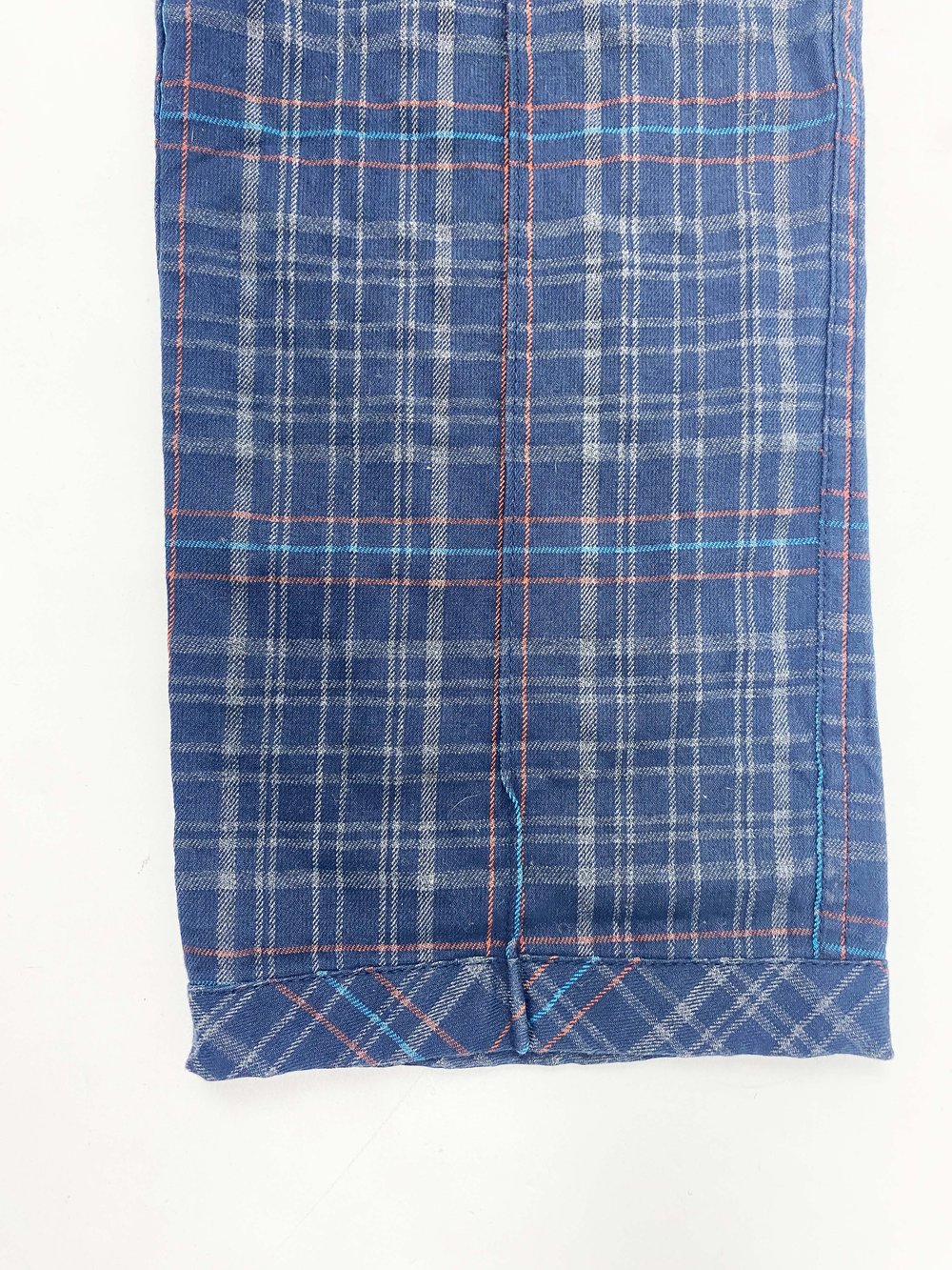 Comme des Garcons Homme Plus 1996 blue plaid pants — JAMES Comme des Garcons Homme Plus 1996 blue plaid pants — JAMES