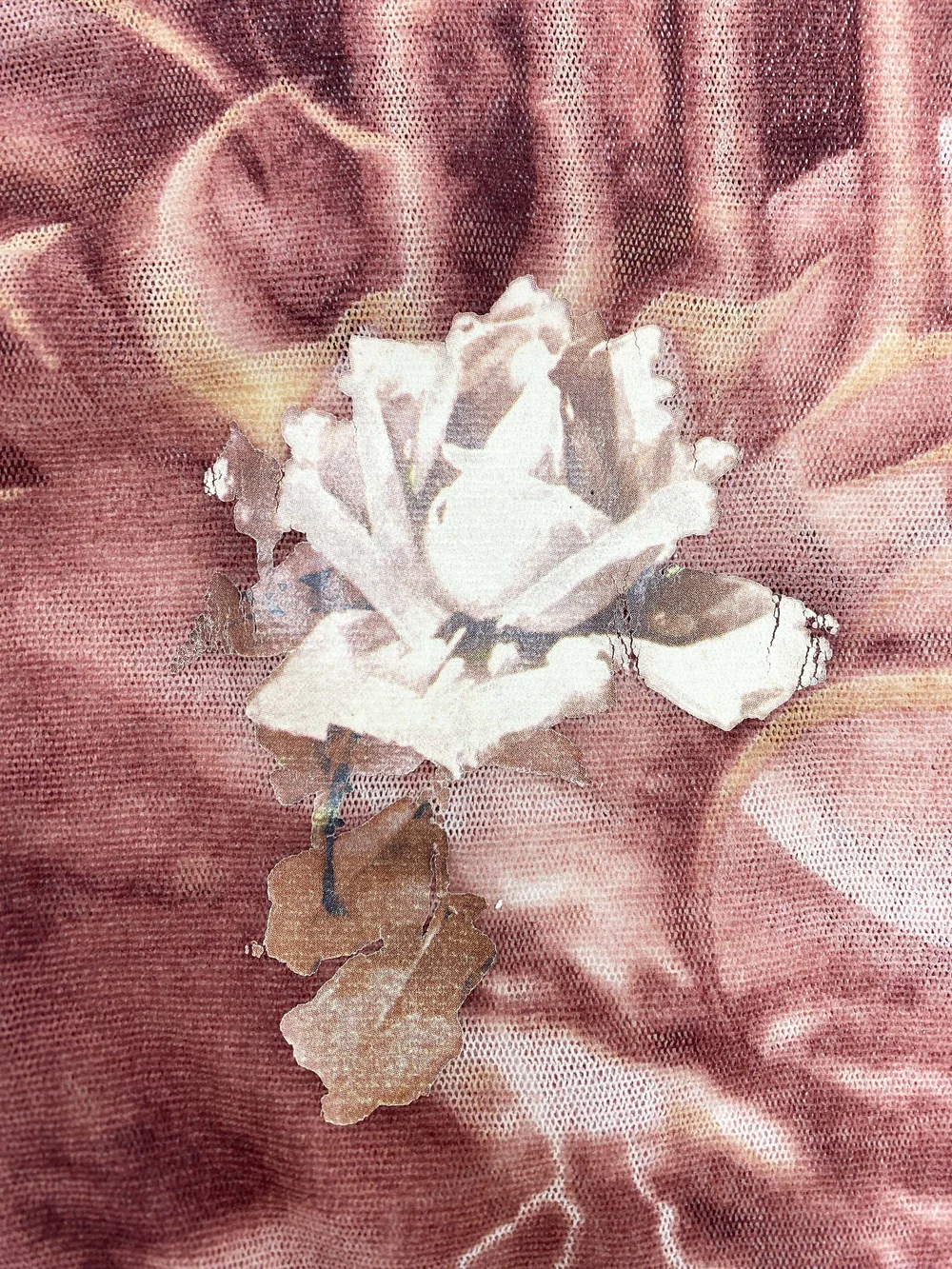 Jean Paul Gaultier S/S 2001 demon print mesh top — JAMES VELORIA