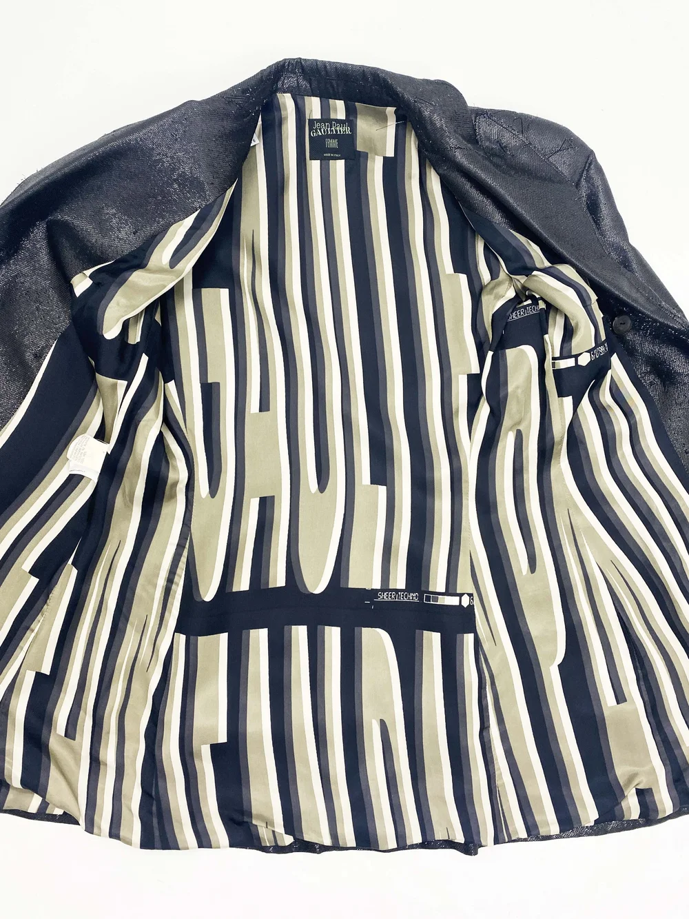 【極美品】Jean Paul Gaultier モヘア ダブルブレストジャケット Jean Paul Gaultier ジャンポールゴルチエ 90s ヴィンテージ