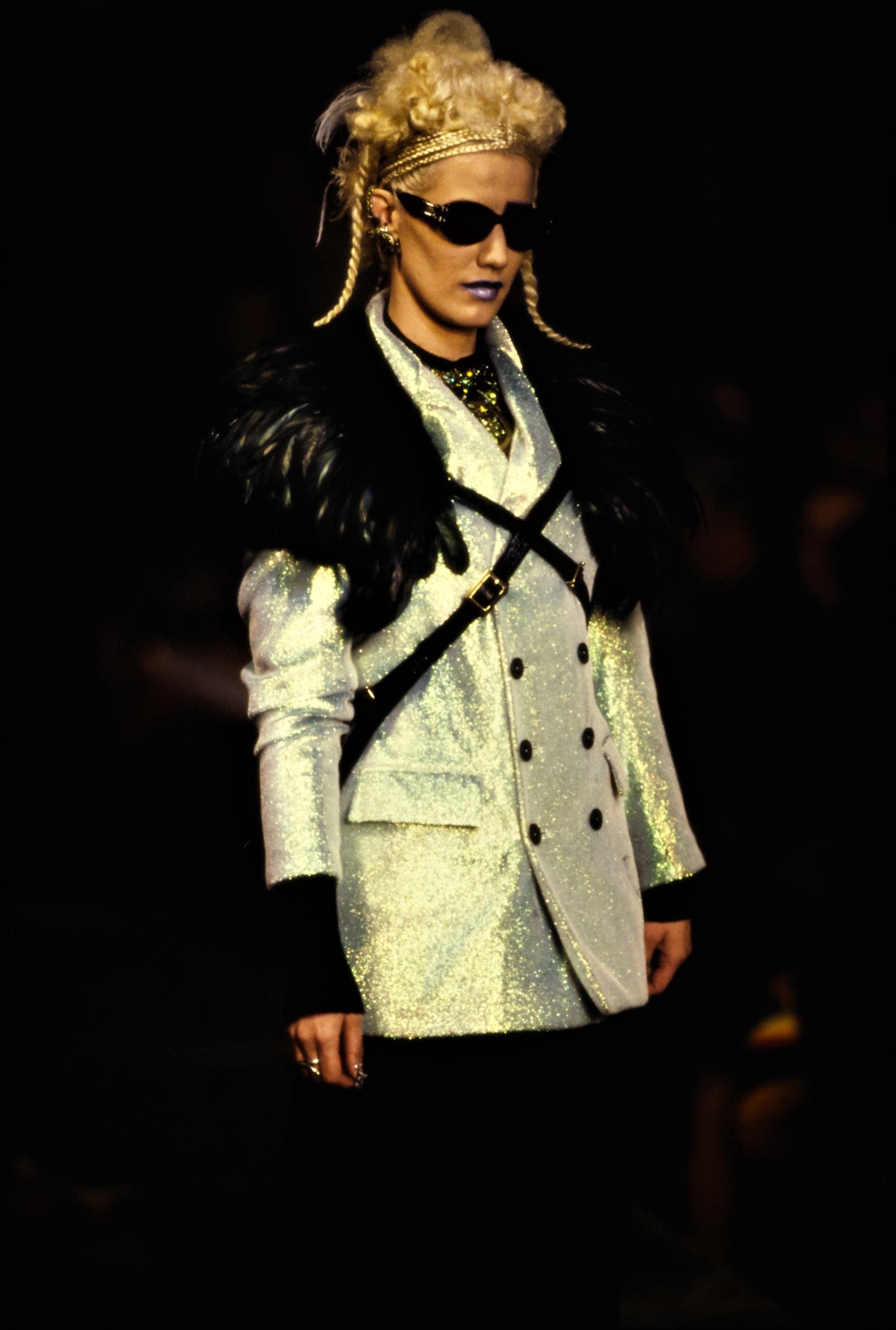 jean-paul-gaultier-fall-winter-1995-mad-max-metallic-jacket-blazer-runway.JPG