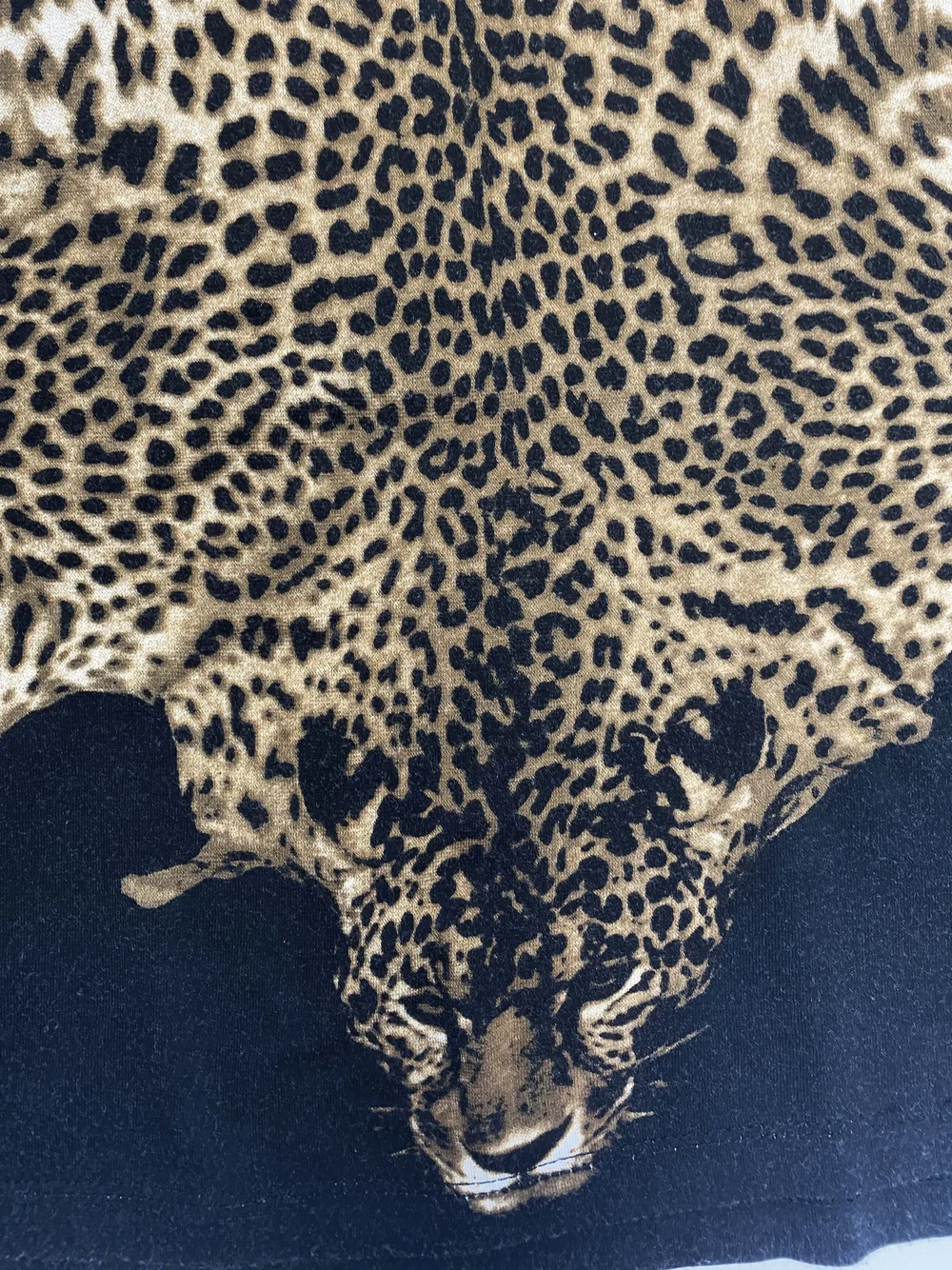 Jean Paul Gaultier Homme F/w 1998 leopard pelt print top — JAMES