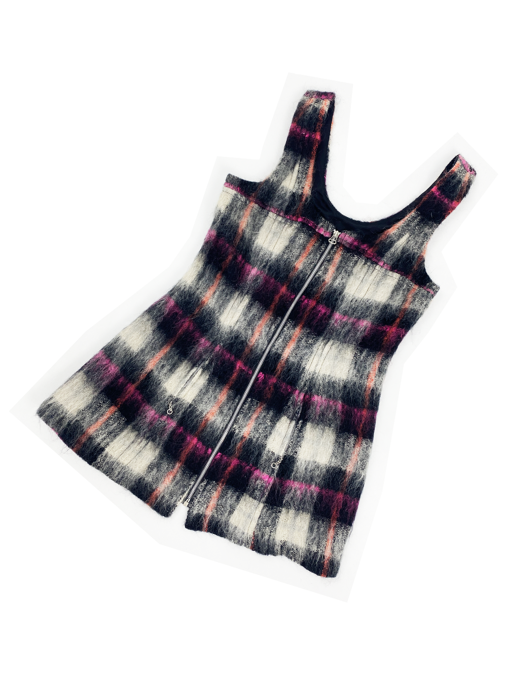 Anna Sui F/W 1994 mohair zip dress  JAMES VELORIA