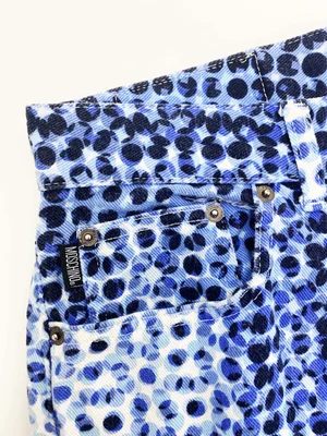 Moschino 90s op art dot print jeans — JAMES VELORIA