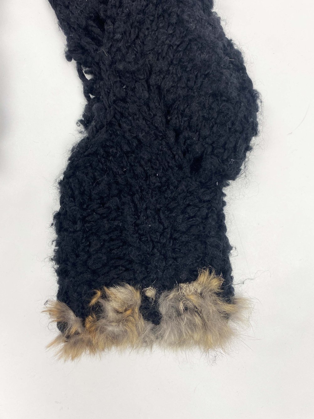 John Galliano F/W 2006 fur trim knit jacket — JAMES VELORIA John Galliano F/W 2006 fur trim knit jacket — JAMES VELORIA