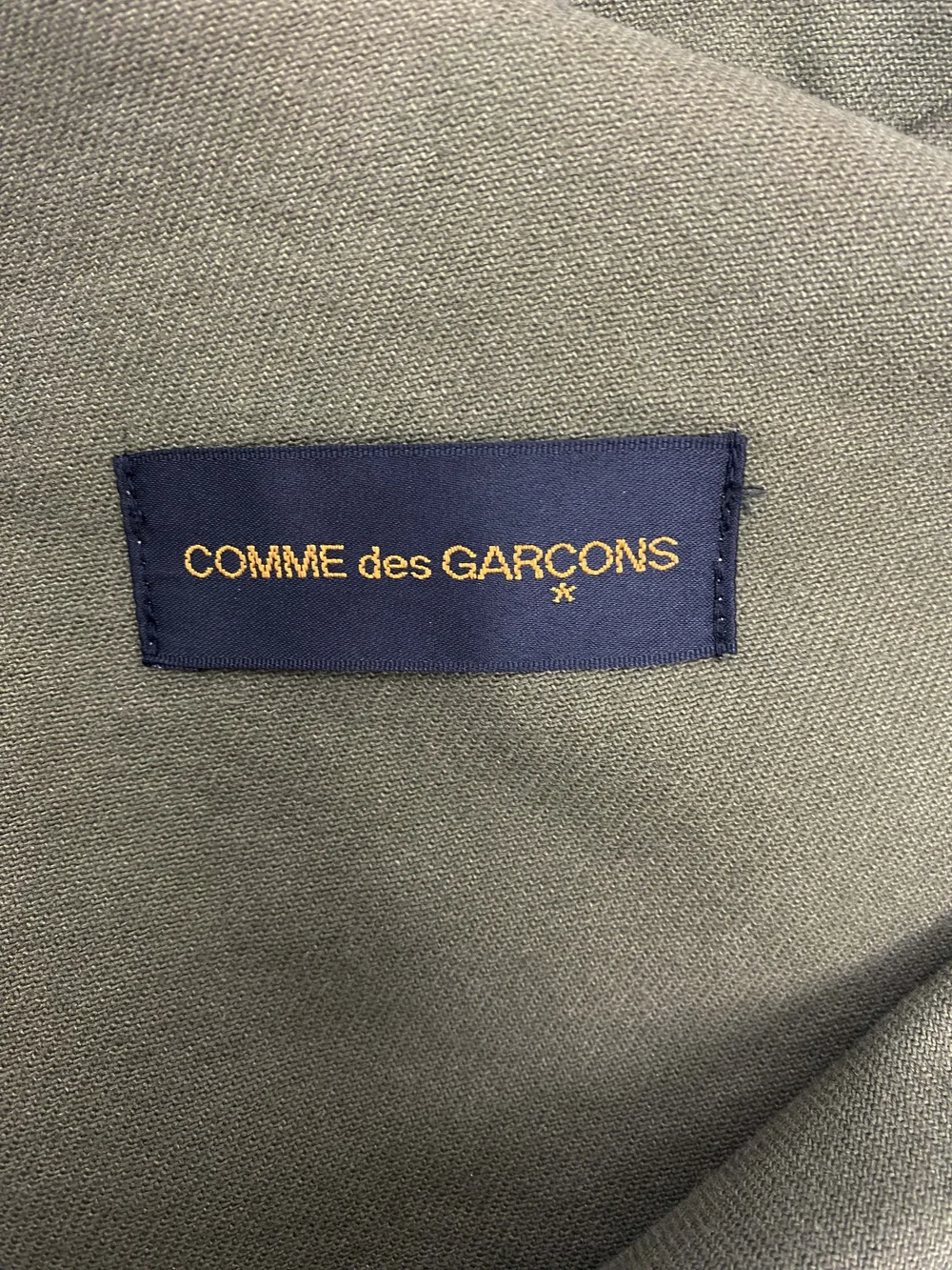 Comme des Garcons F/W 2003 asymmetrical wrap jacket — JAMES VELORIA