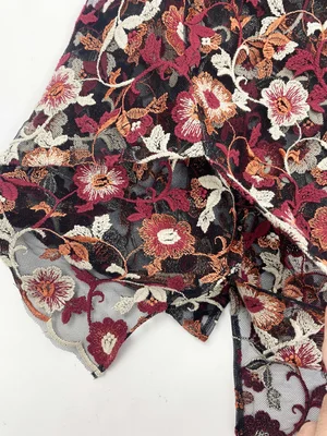 Junya Watanabe S/S 2012 embroidered lace dress  JAMES VELORIA