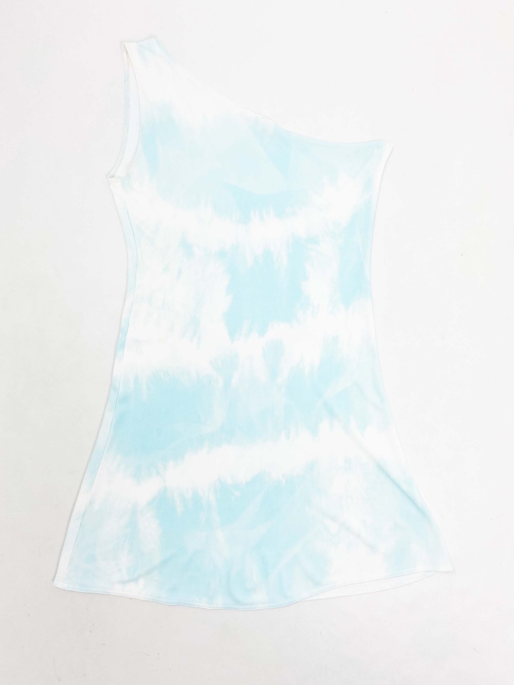 Celine S/S 2000 tie dye one shoulder dress — JAMES VELORIA Celine S/S 2000 tie dye one shoulder dress — JAMES VELORIA