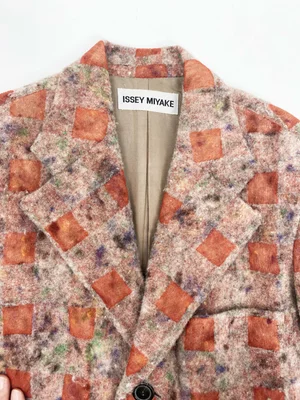Issey Miyake F/W 1996 felted blazer — JAMES VELORIA