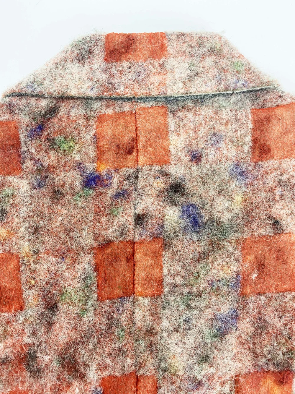 ジャケット・アウター ISSEY MIYAKE FW1995 Quilted Blazer Issey Miyake F/W 1996 felted blazer — JAMES VELORIA