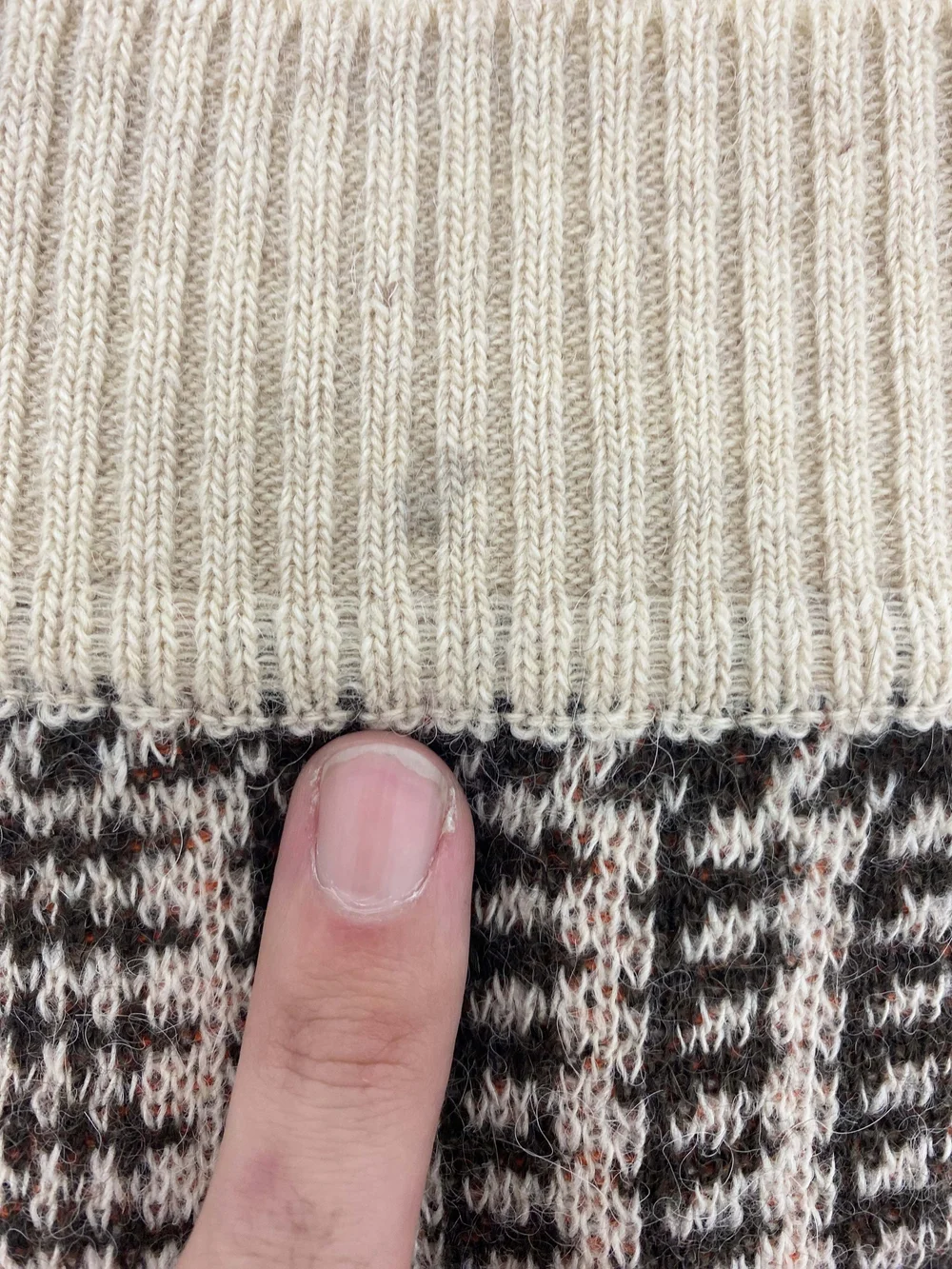 Vivienne Westwood F/W 1996 plaid knit skirt — JAMES VELORIA