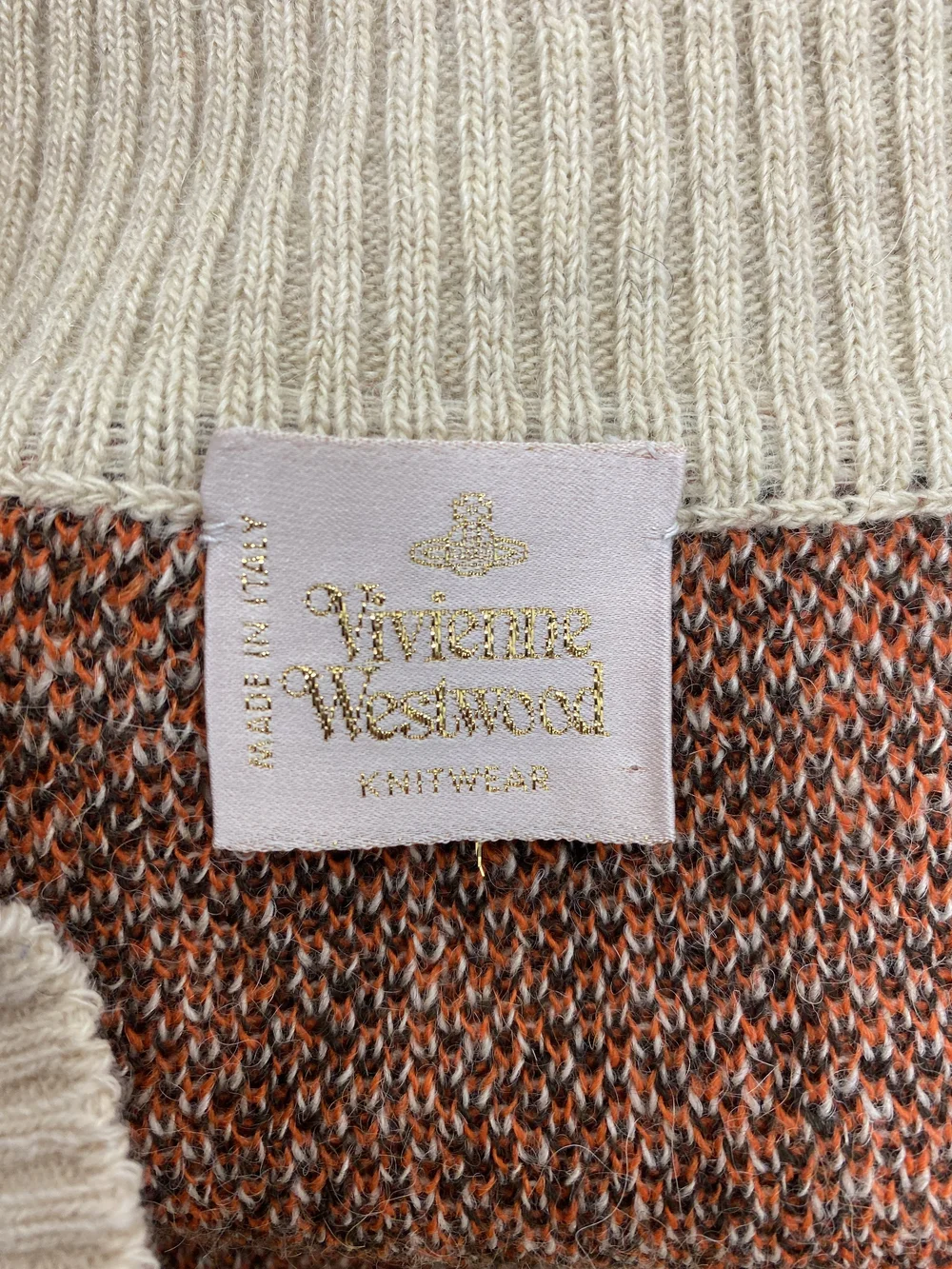 Vivienne Westwood F/W 1996 plaid knit skirt — JAMES VELORIA