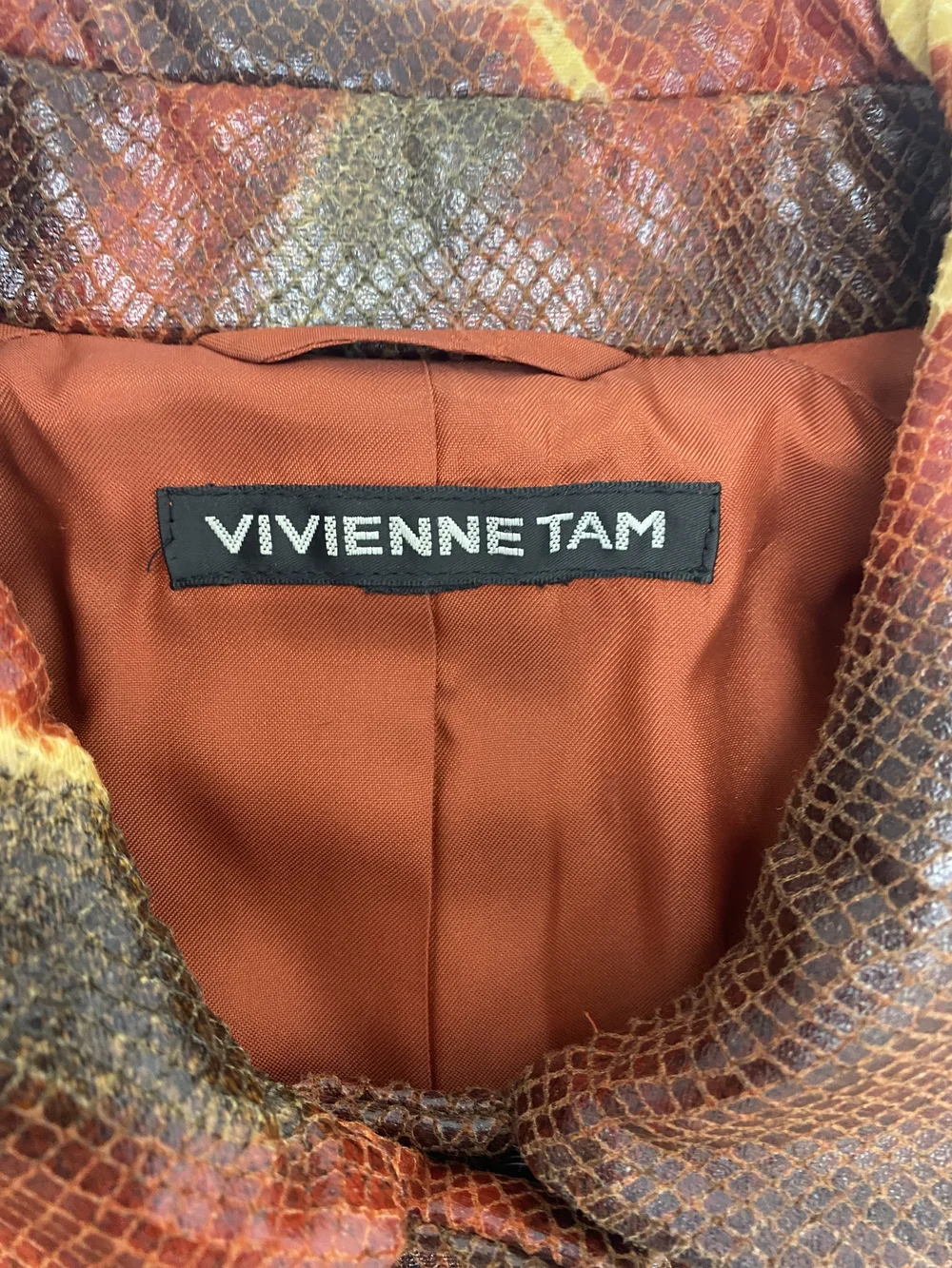 ジャケット・アウター VIVIENNE TAM archive military blouson Vivienne Tam Tiger Print Full Zip Jacket Chinese New Year Red