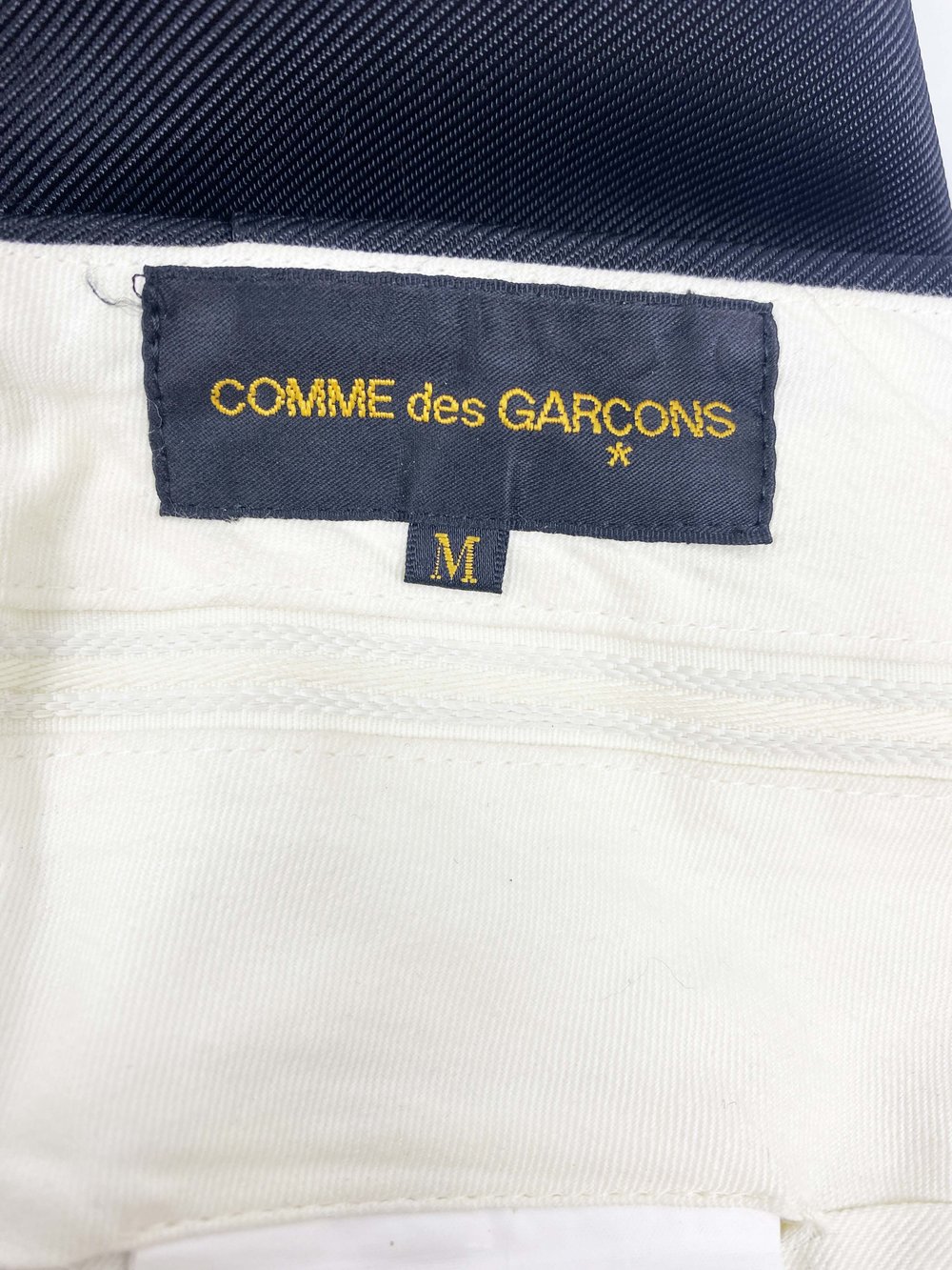 Comme des Garcons S/S 2011 connected leg pants — JAMES VELORIA Comme des Garcons S/S 2011 connected leg pants — JAMES VELORIA