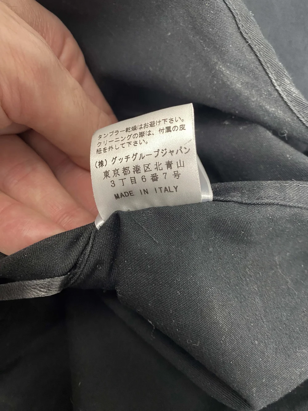 Gucci F/W 2002 leather strap shirt — JAMES VELORIA