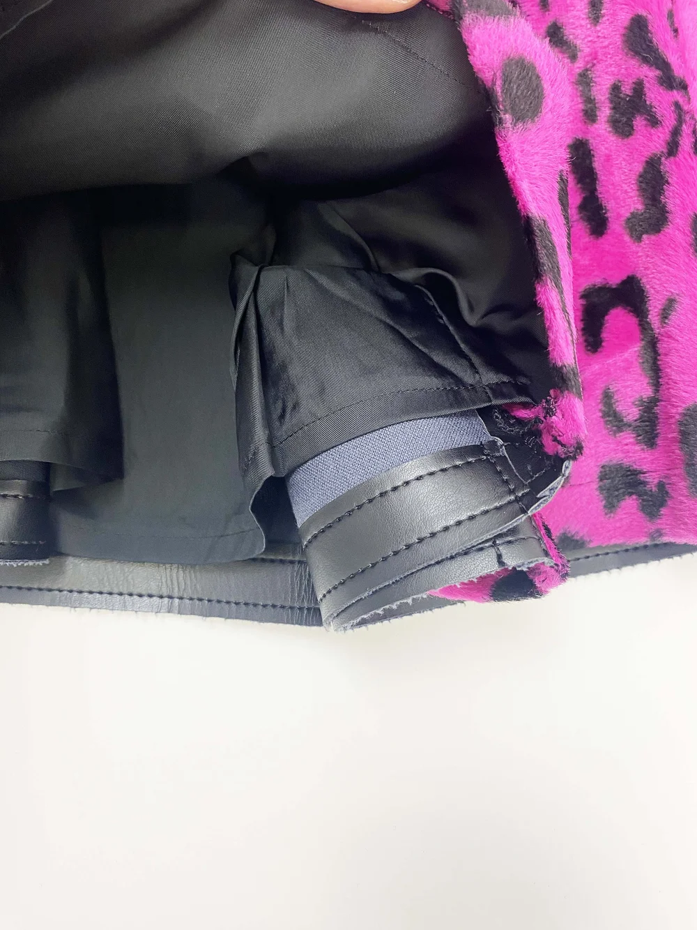 Junya Watanabe F/W 2017 pink faux fur shorts — JAMES VELORIA