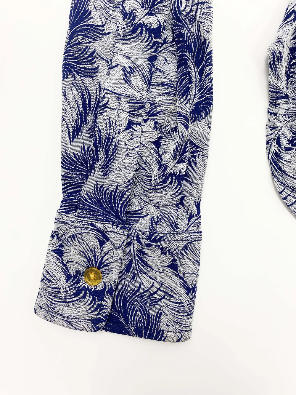 Vivienne Westwood 90s feather pattern shirt — JAMES VELORIA