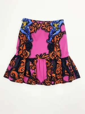 PRADA 2011 フレアスカート PRADA 2011 フレアスカート Prada S/S 2011 monkey print skirt