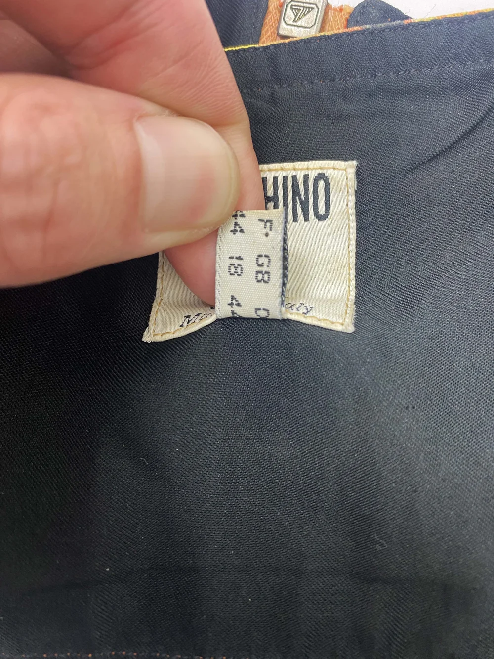 Moschino 90s matador print bustier — JAMES VELORIA