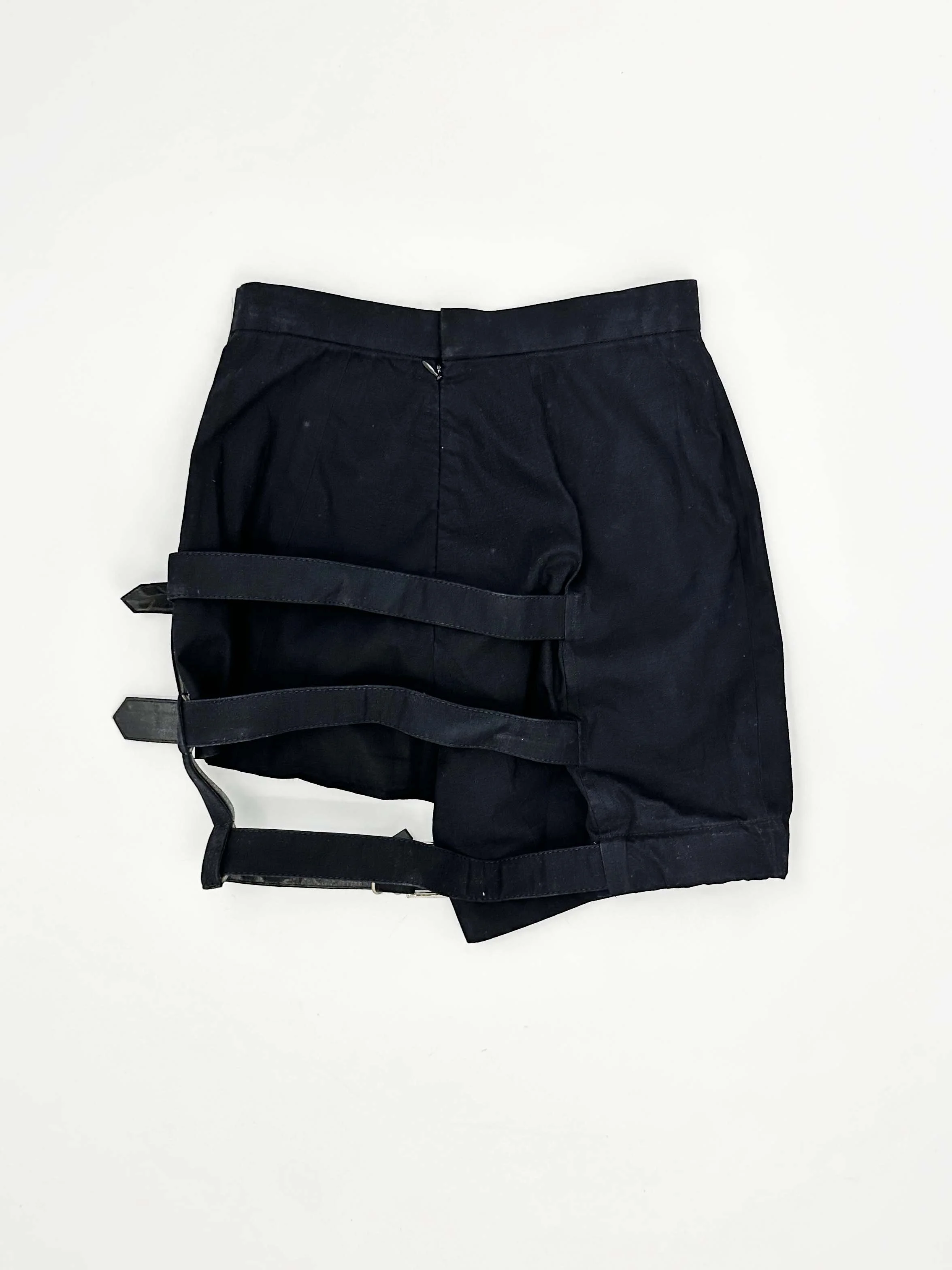 Jean Paul Gaultier S/S 1993 bondage jacket and shorts set