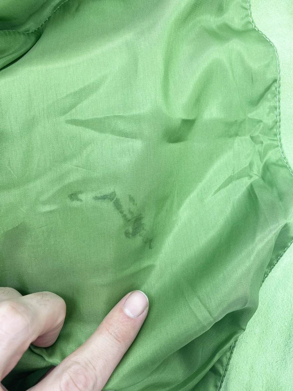 Gianni Versace 90s green suede jacket — JAMES VELORIA