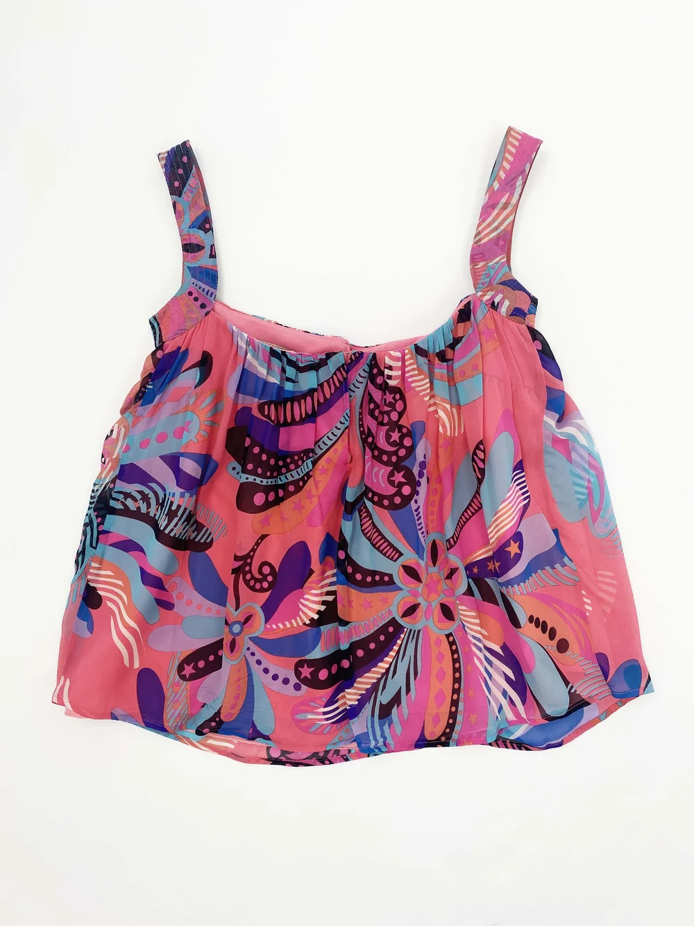 Gianni Versace トップス Gianni Versace F/W 2002 silk babydoll top — JAMES VELORIA