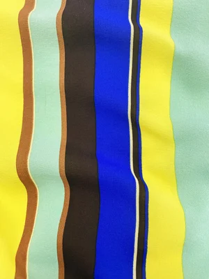 Gianni Versace S/S 2003 striped tube top — JAMES VELORIA