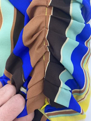 Gianni Versace S/S 2003 striped tube top — JAMES VELORIA