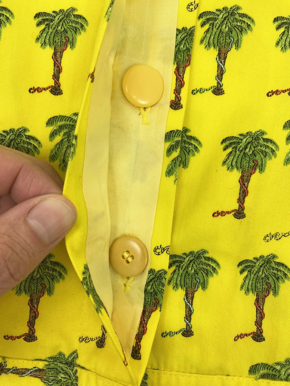 Versace Jeans Couture 90s palm tree print jacket — JAMES VELORIA