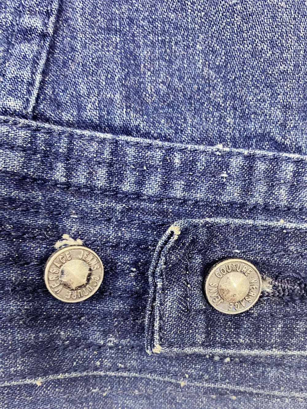 Versace Jeans Couture 90s jean jacket — JAMES VELORIA