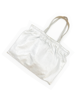 MIU MIU 90s silver mini 堅 tote bag