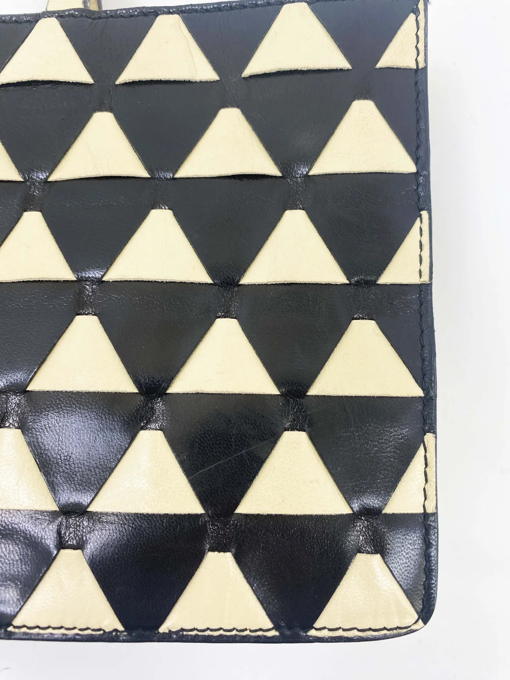 Miu Miu 90s leather triangle bag — JAMES VELORIA