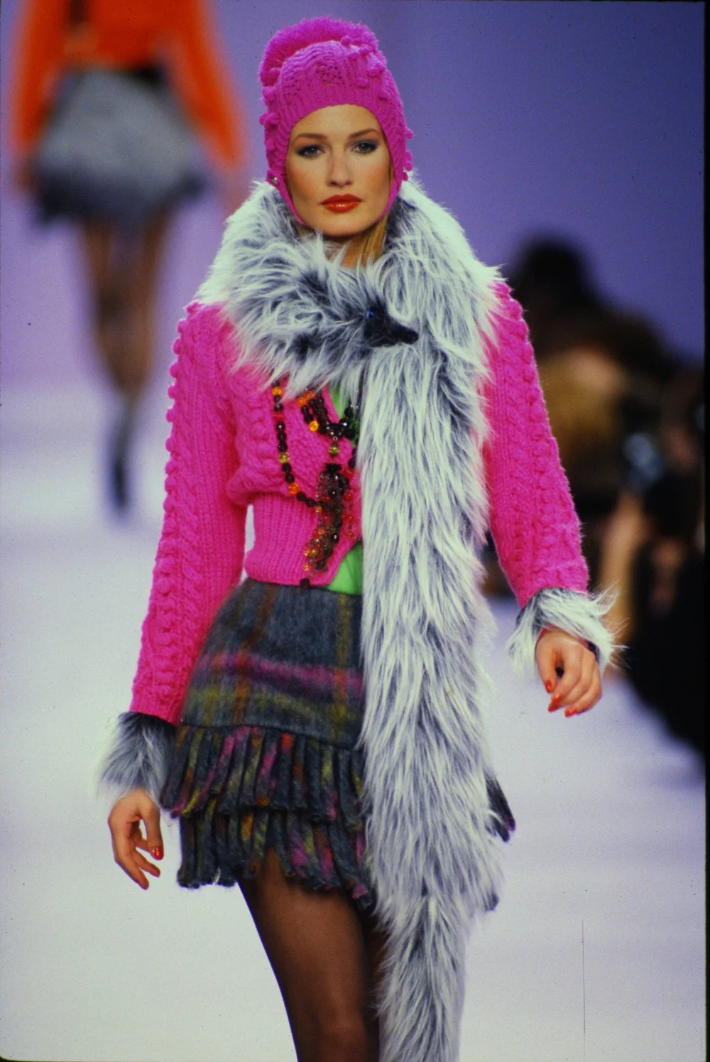 Anna Sui F/W 1994 mohair fringe skirt — JAMES VELORIA
