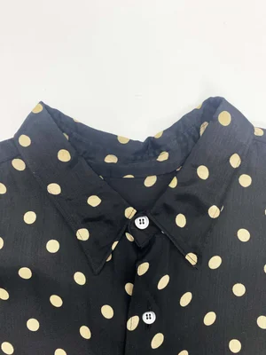 Comme des Garcons Homme Plus 90s polka dot shirt — JAMES VELORIA