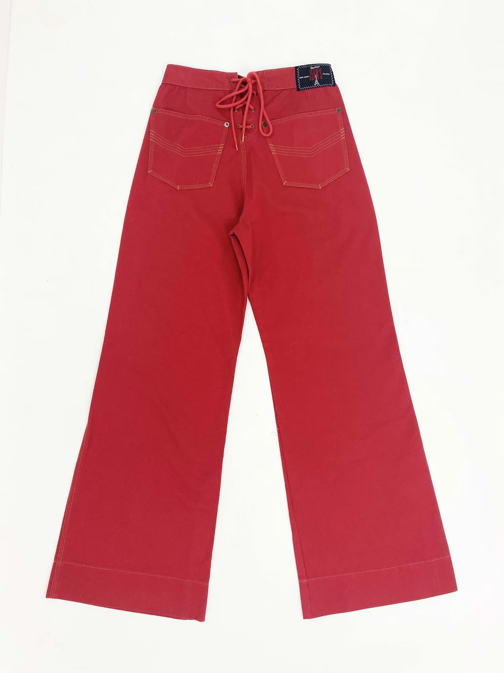 Jean Paul Gaultier 90s red sailor pants — JAMES VELORIA 