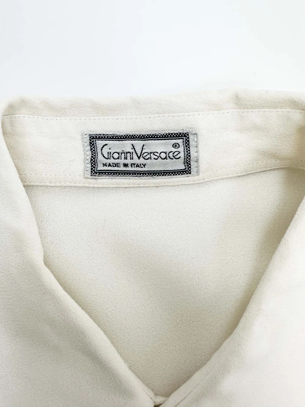 Gianni Versace 80s swirl print shirt — JAMES VELORIA