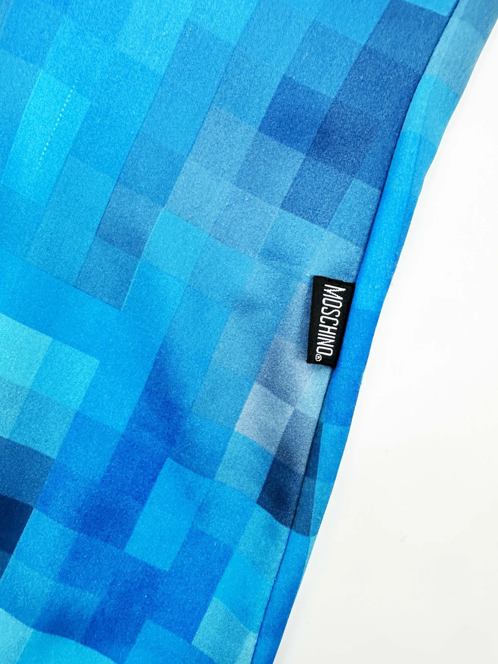 Moschino 90s pixelated print shirt — JAMES VELORIA