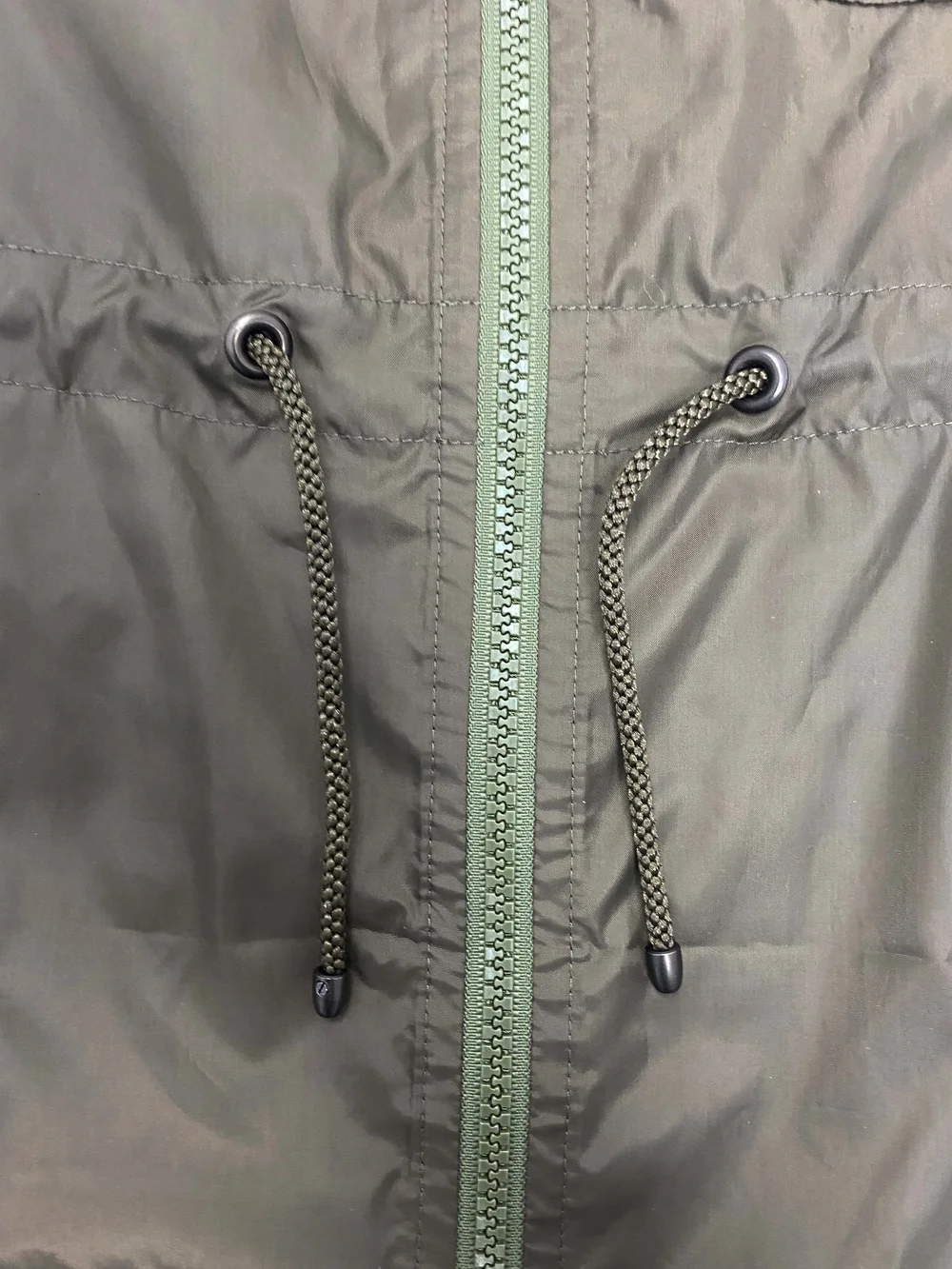 ISSEY MIYAKE WINDCOAT ダウンコート M Issey Miyake Windcoat olive packable nylon coat — JAMES VELORIA