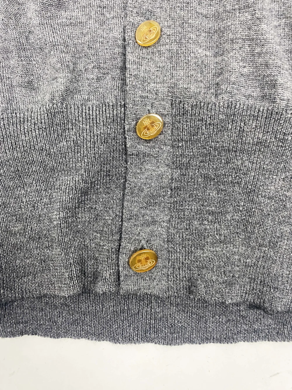 Vivienne Westwood MAN ジャケット カーディガン グレー S Vivienne 