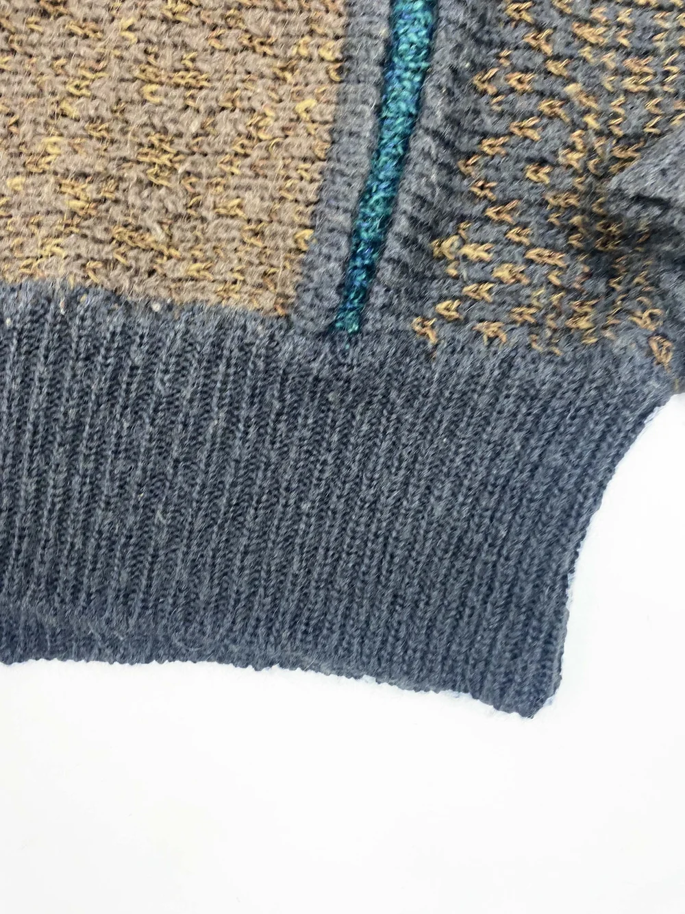 Issey Miyake 80s striped sweater — JAMES VELORIA
