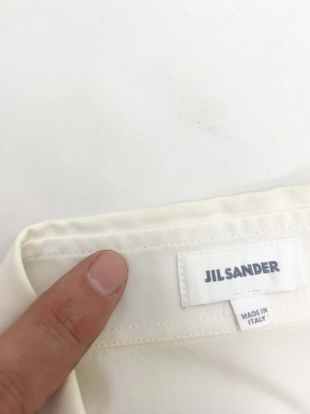 Jil Sander S/S 2014 neon trim zip jacket — JAMES VELORIA