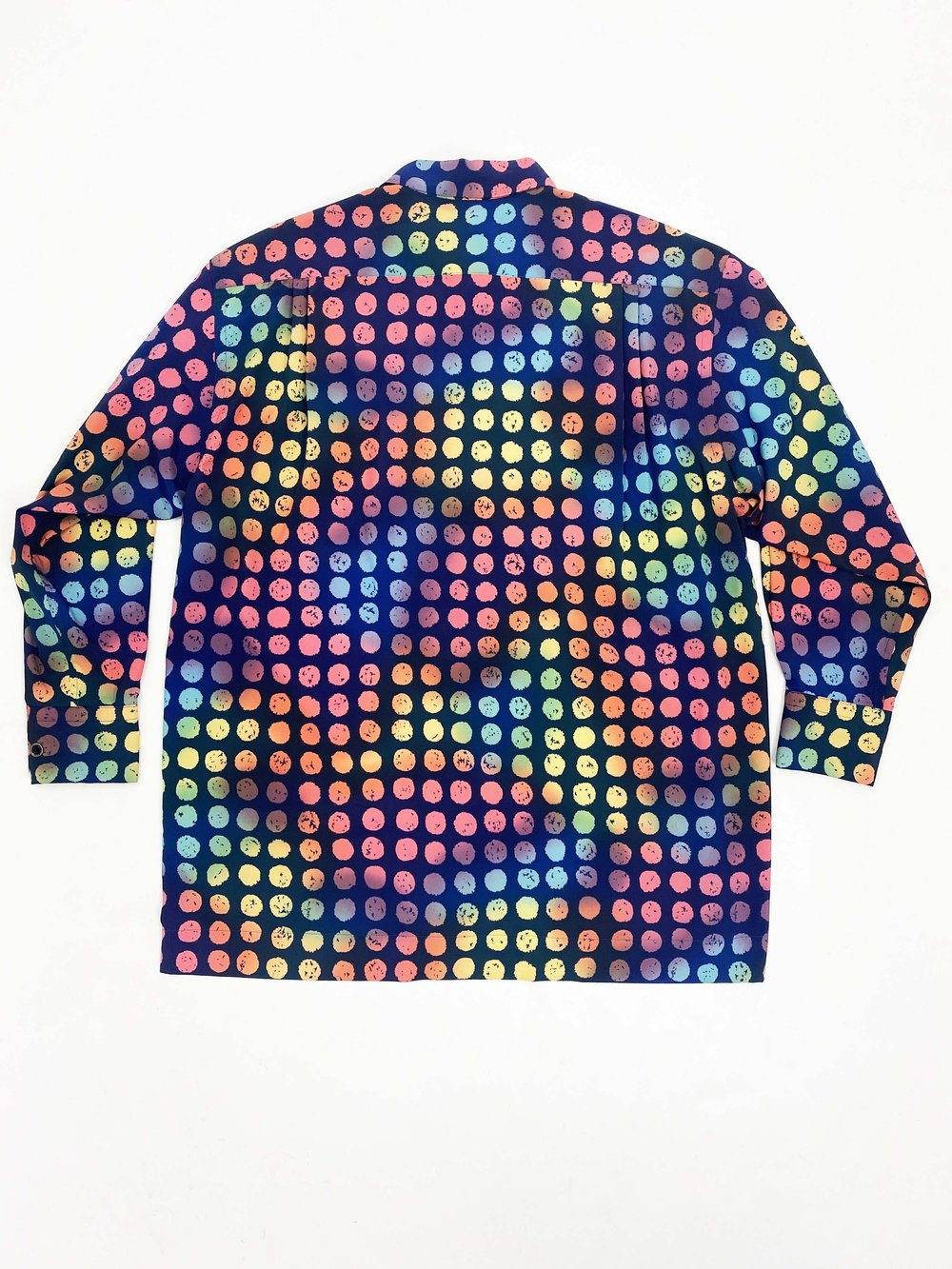 Matsuda Nicole 90s colorful dot print shirt — JAMES VELORIA