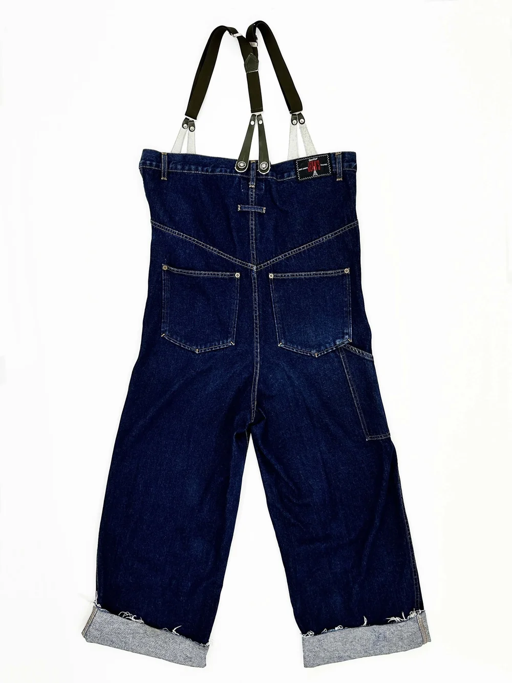 オールインワン・サロペット JeanPaul GAULTIER WOOL TAILORED OVERALL WITH SUSPENDER Jean Paul Gaultier Wool Tailored Overall With Suspender In
