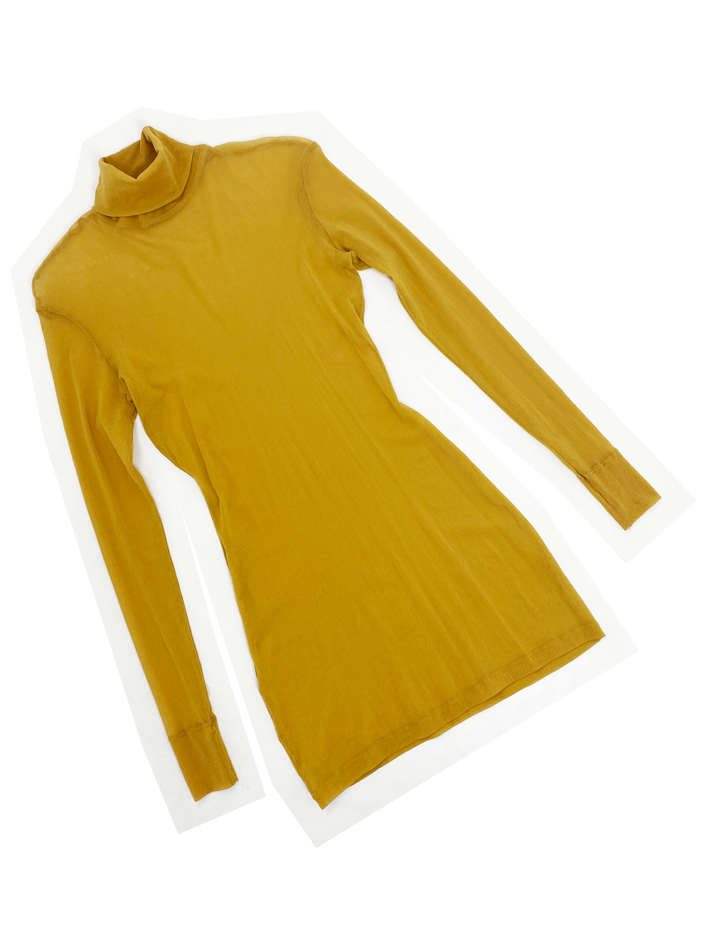 long sleeve yellow t shirt dress Yellow Contrast T-Shirt Dress BLANK