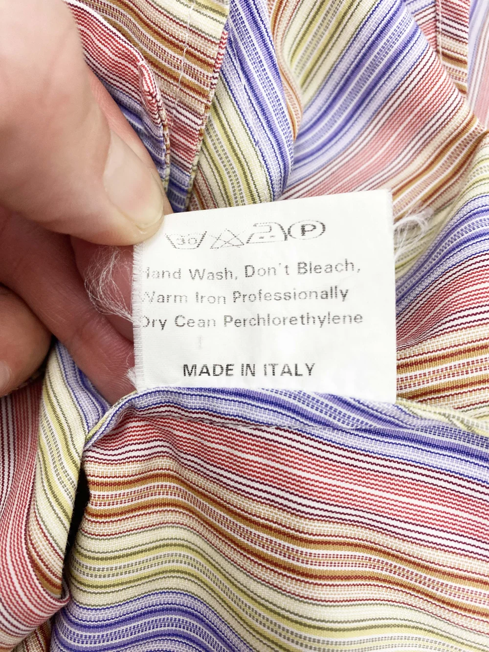 Vivienne Westwood 90s puff sleeve striped shirt — JAMES VELORIA