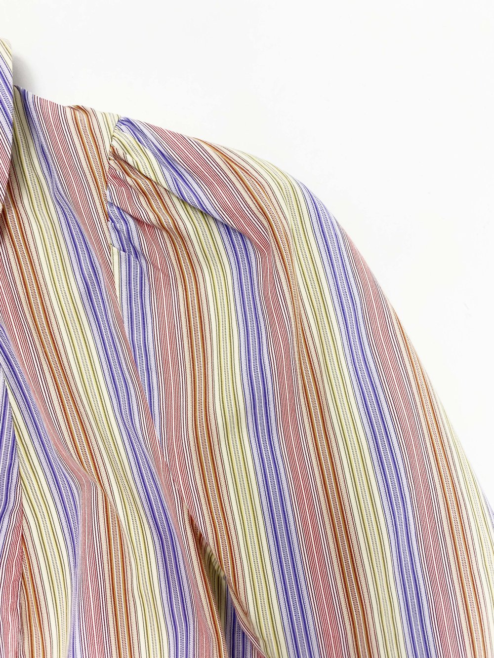 Vivienne Westwood 90s puff sleeve striped shirt — JAMES VELORIA